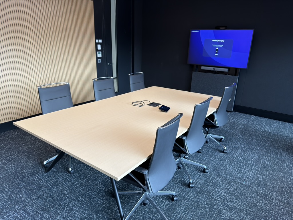 nextdc meeting room with neat devices